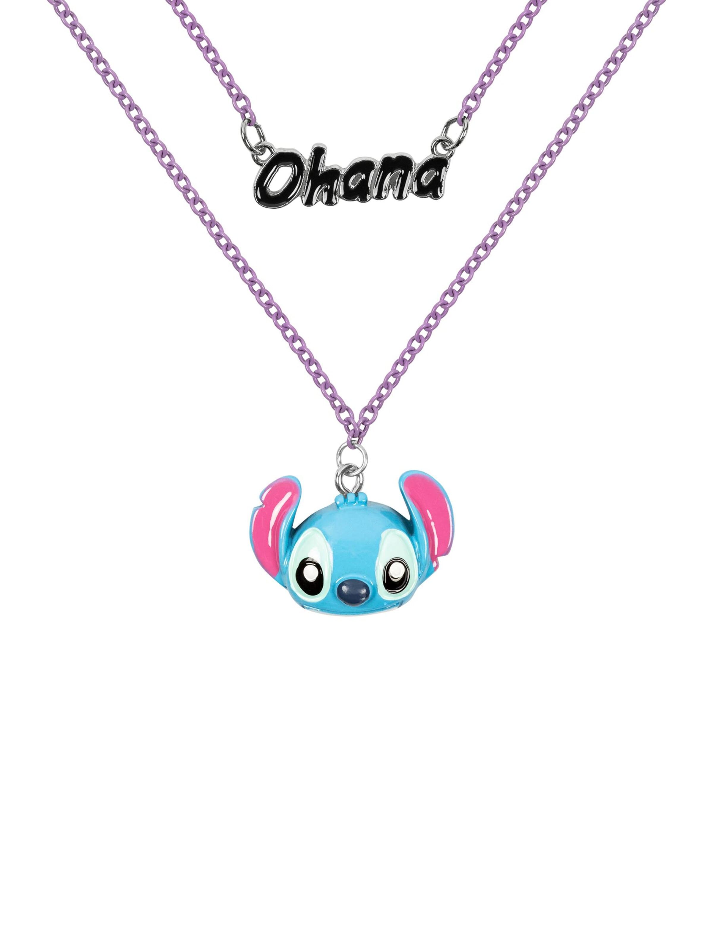 DISNEY Jewelry 'Disney Lilo & Stitch Ohana Stitch Double Layered' in Mixed colors: front