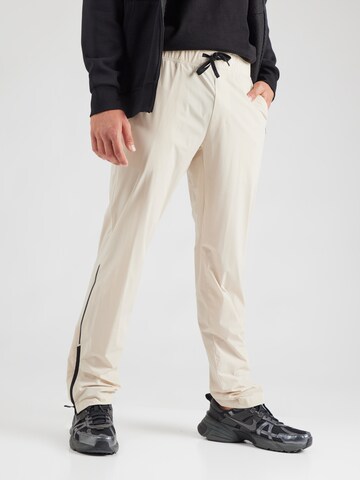 regular Pantaloni sportivi 'T_Active Move' di BOSS in beige: frontale