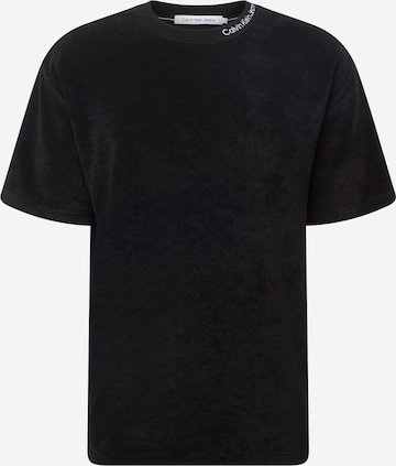 T-Shirt Calvin Klein Jeans en noir : devant