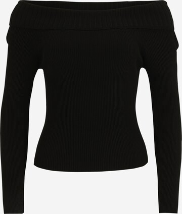 Only Petite Pullover  'BERTHA' in Schwarz: predná strana