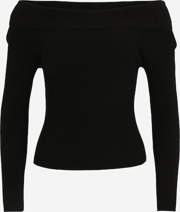 Only Petite Sweater 'BERTHA' in Black: front