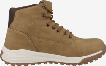 FILA Schnürboots in Beige