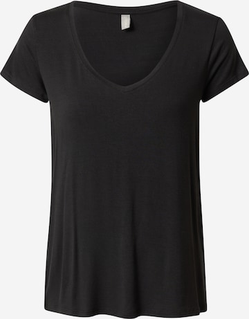 T-shirt 'CU Poppy' CULTURE en noir : devant