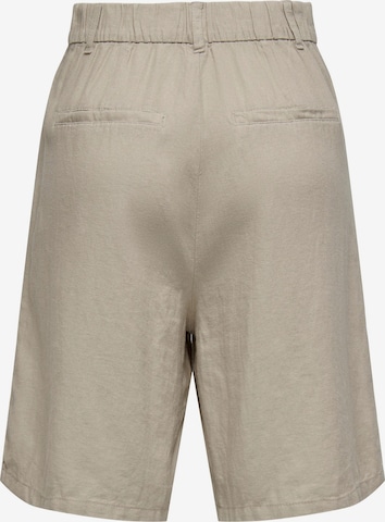 Wide leg Pantaloni con pieghe 'Caro' di ONLY in grigio
