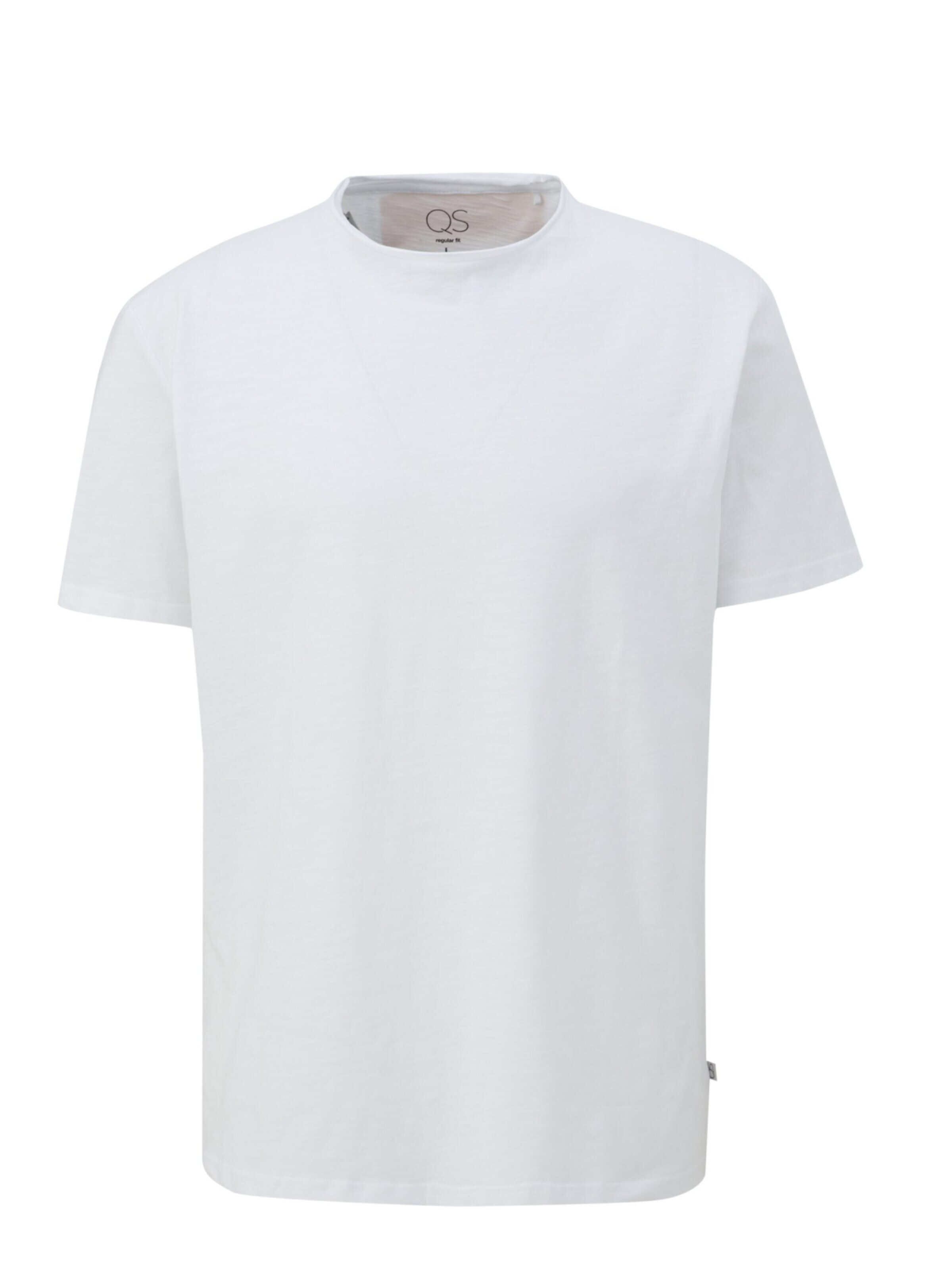 QS Shirt 'Q/S designed by - Heren t-shirt' in XL in de kleur Wit, Productweergave