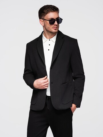 Ombre Regular fit Blazer in Black