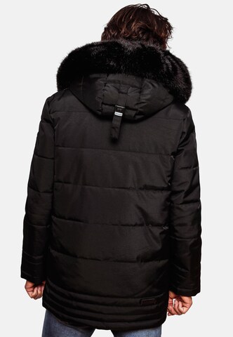 NAVAHOO Winter Jacket 'Luaan' in Black