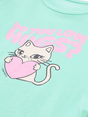 TOM TAILOR Póló - zöld