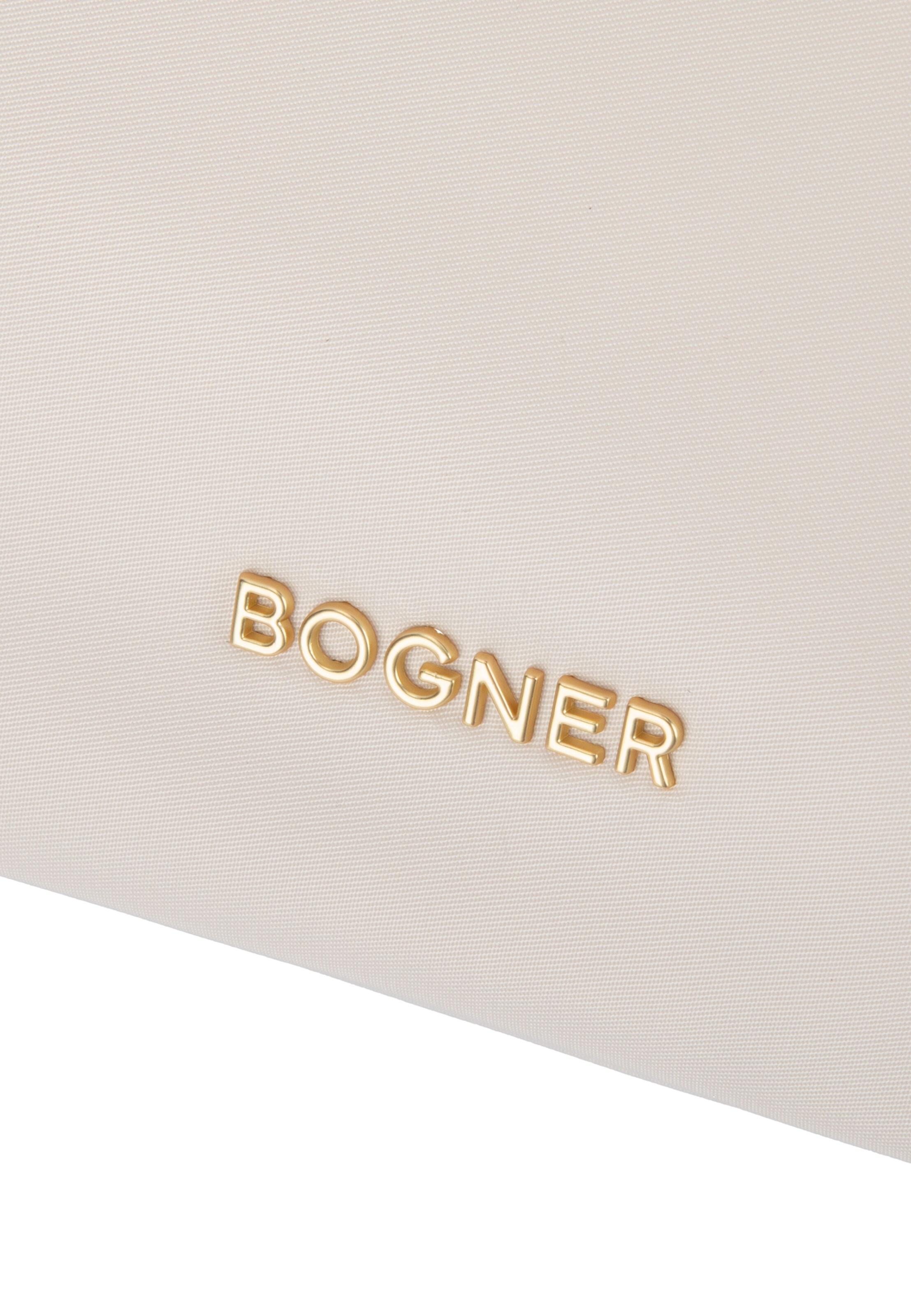 BOGNER - Mala de ombro 'Klosters Neve Juna' em bege