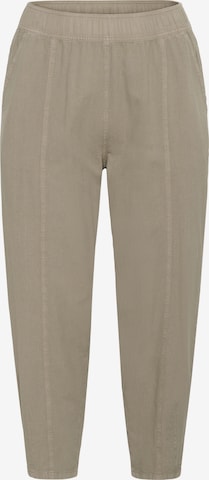 smėlio KAFFE CURVE Standartinis Kelnės 'Nana': priekis