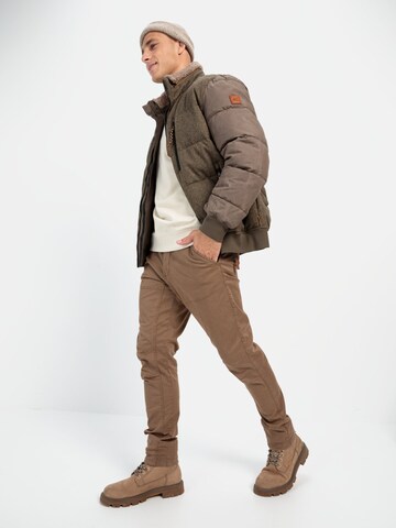 CAMEL ACTIVE Tapered Funktionshose in Braun