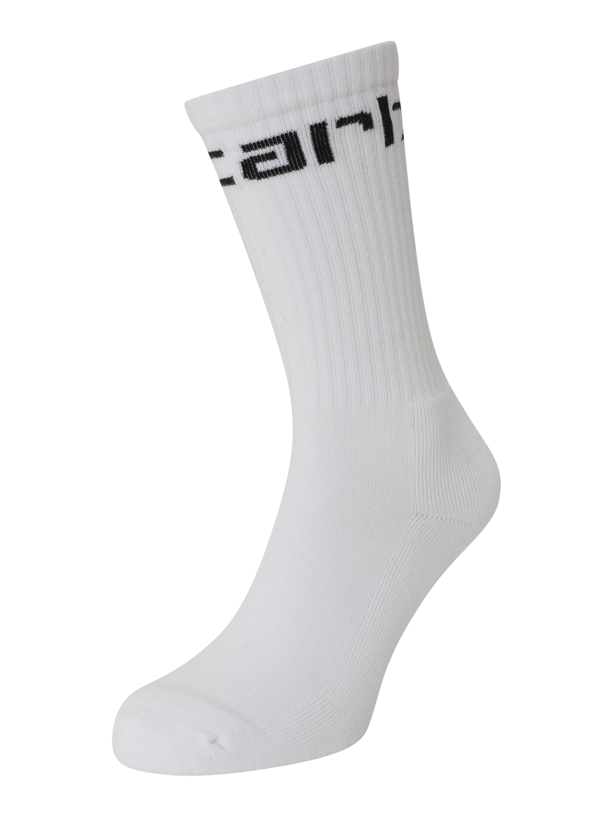 Carhartt WIP Nogavice | bela barva: sprednja stran