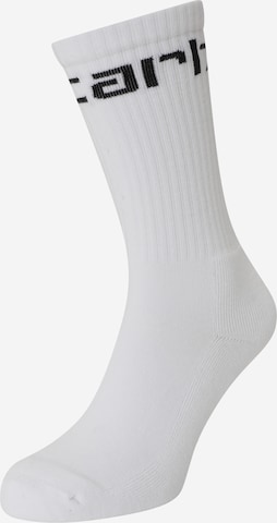 Calzino di Carhartt WIP in bianco: frontale