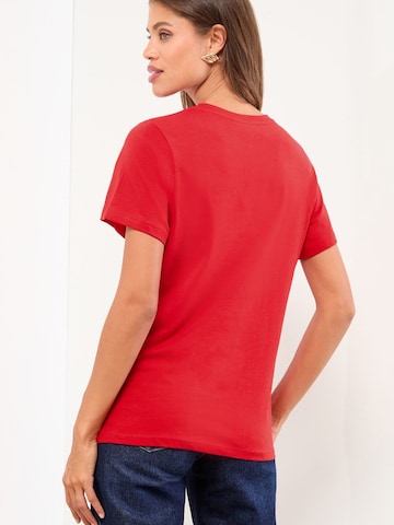 Lipsy Tričko - Červená