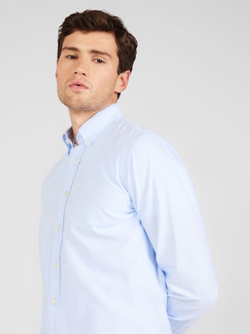 Coupe slim Chemise Hackett London en bleu