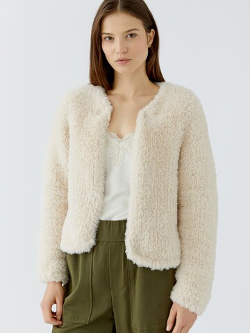 OUI Strickjacke in Beige: Vorderseite