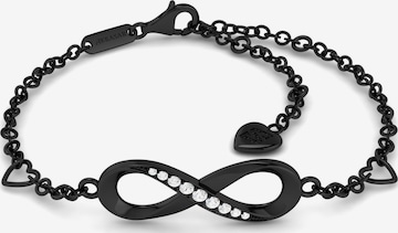 SERASAR Bracelet 'Anklet Infinity' in Black: front