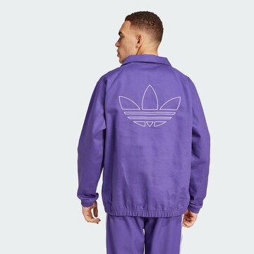 T-Shirt 'Real Madrid Terrace Icons' ADIDAS ORIGINALS en violet