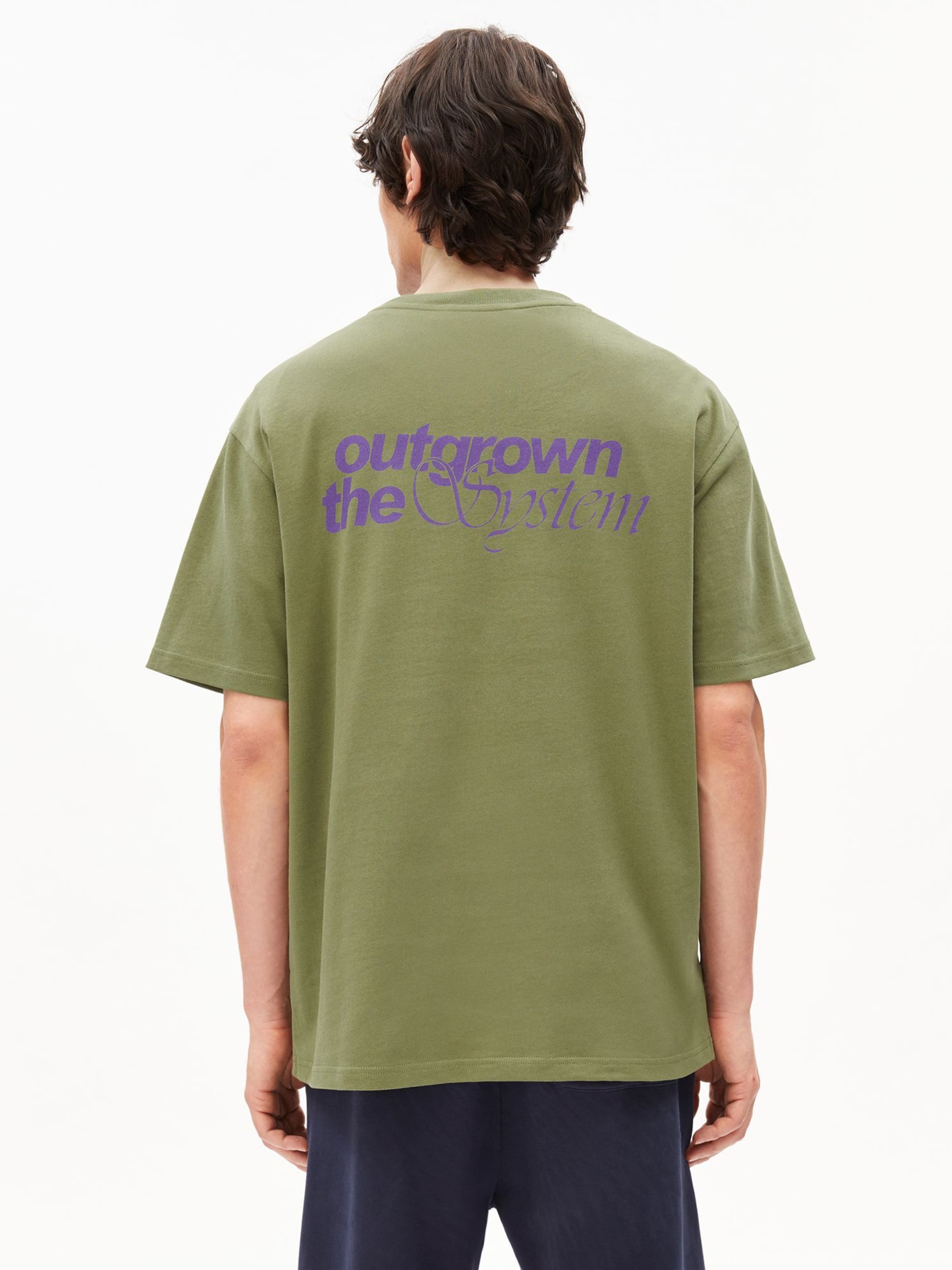 ARMEDANGELS Shirt in Groen: voorkant