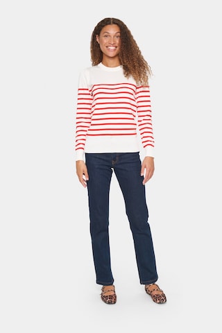 Pull-over SAINT TROPEZ en blanc