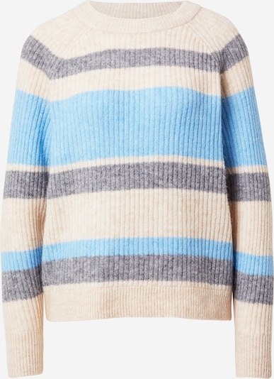 SELECTED FEMME Pullover 'Star' in beige / blau / grau, Produktansicht
