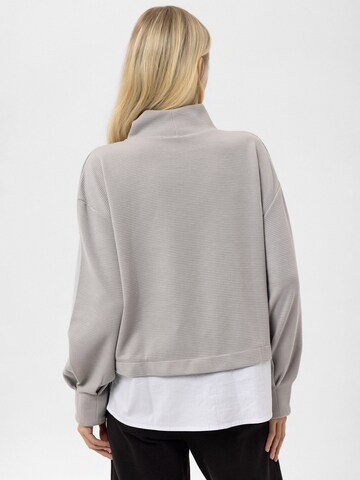 Anou Anou Bluse in Grau