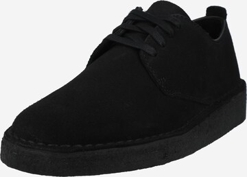 Clarks Originals Δετό παπούτσι 'London' σε μαύρο: μπροστά