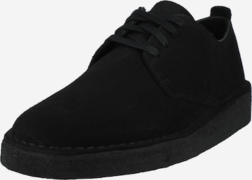 Clarks Originals Veterschoen 'London' in Zwart: voorkant