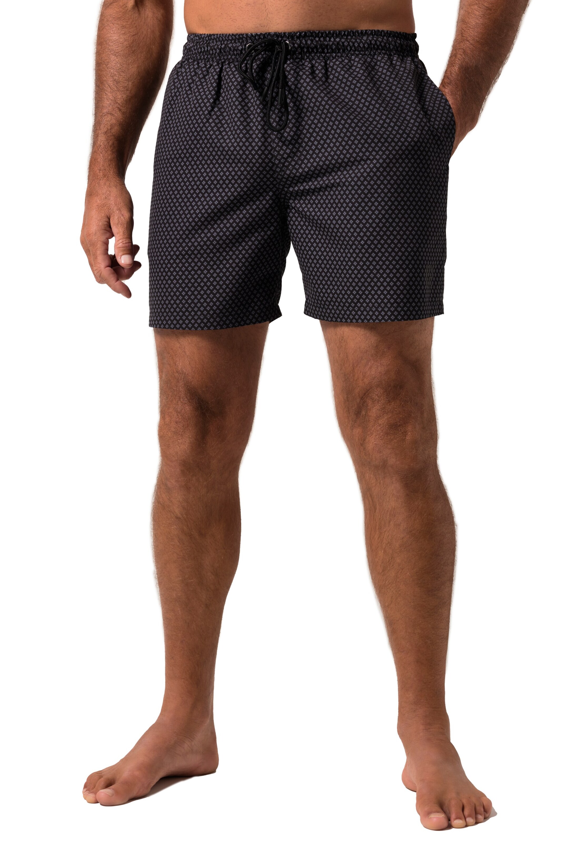 JAY-PI Zwemshorts in Zwart: voorkant