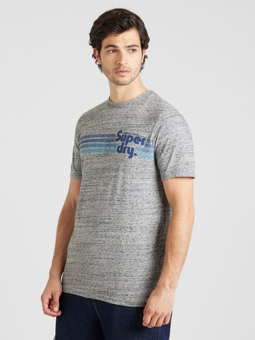 Superdry - Camiseta 'Terrain' en gris: frente
