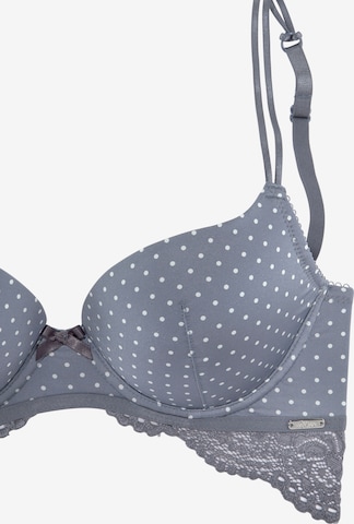 Push-up Reggiseno di s.Oliver in grigio