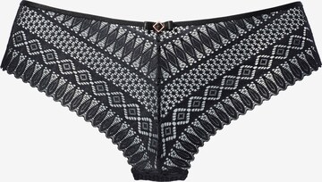 LASCANA Boyshorts in Black: front