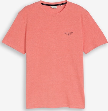 TOM TAILOR T-Shirt in Orange: Vorderseite
