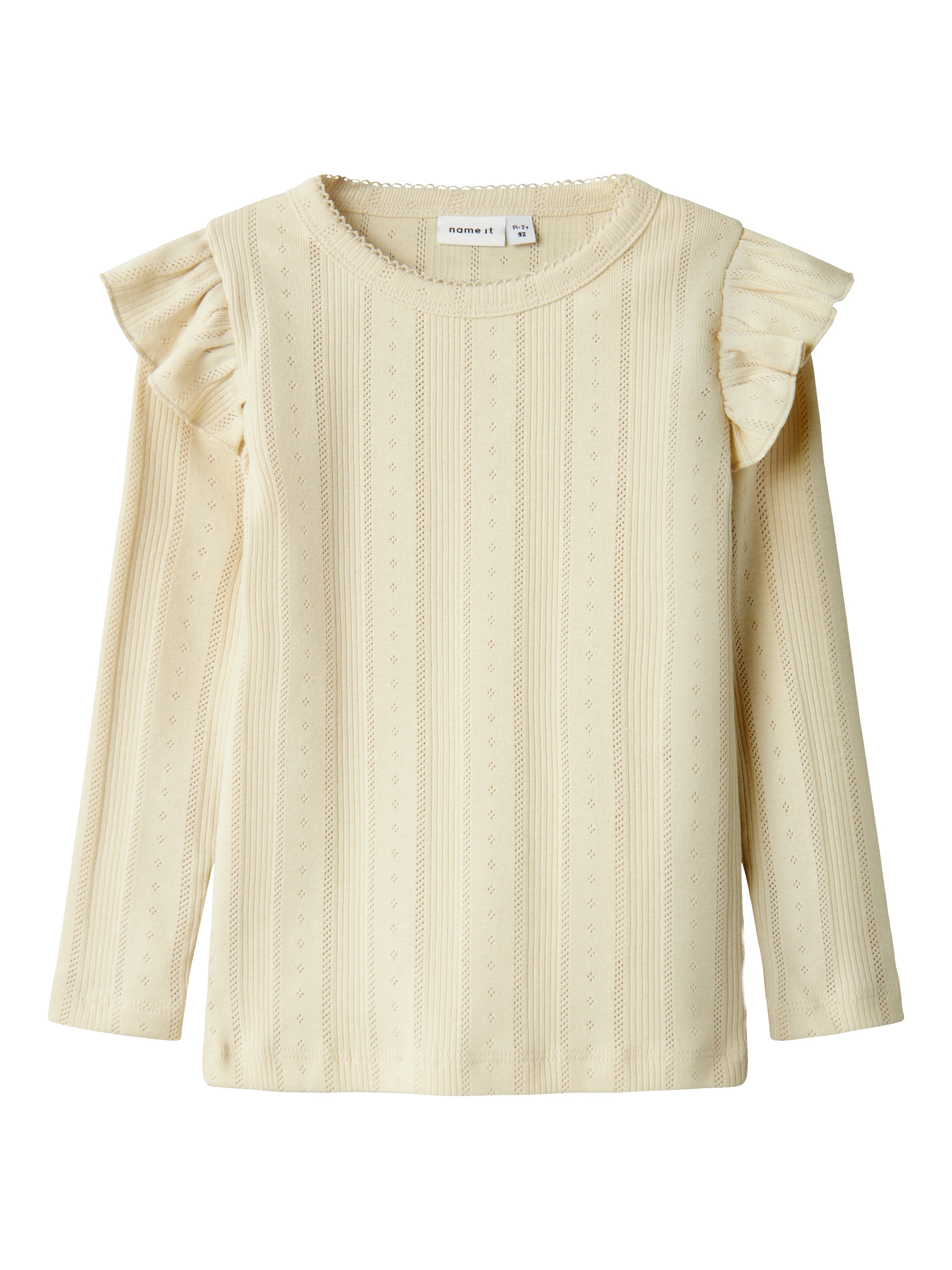 NAME IT - Camiseta 'NMFJulia' en beige: frente