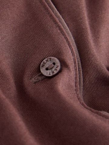 Next - Pijama de pantalón corto en marrón