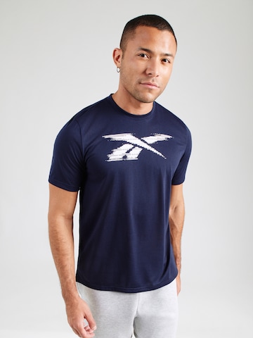 Reebok Funkcionális felső 'WESTY' - kék: elől