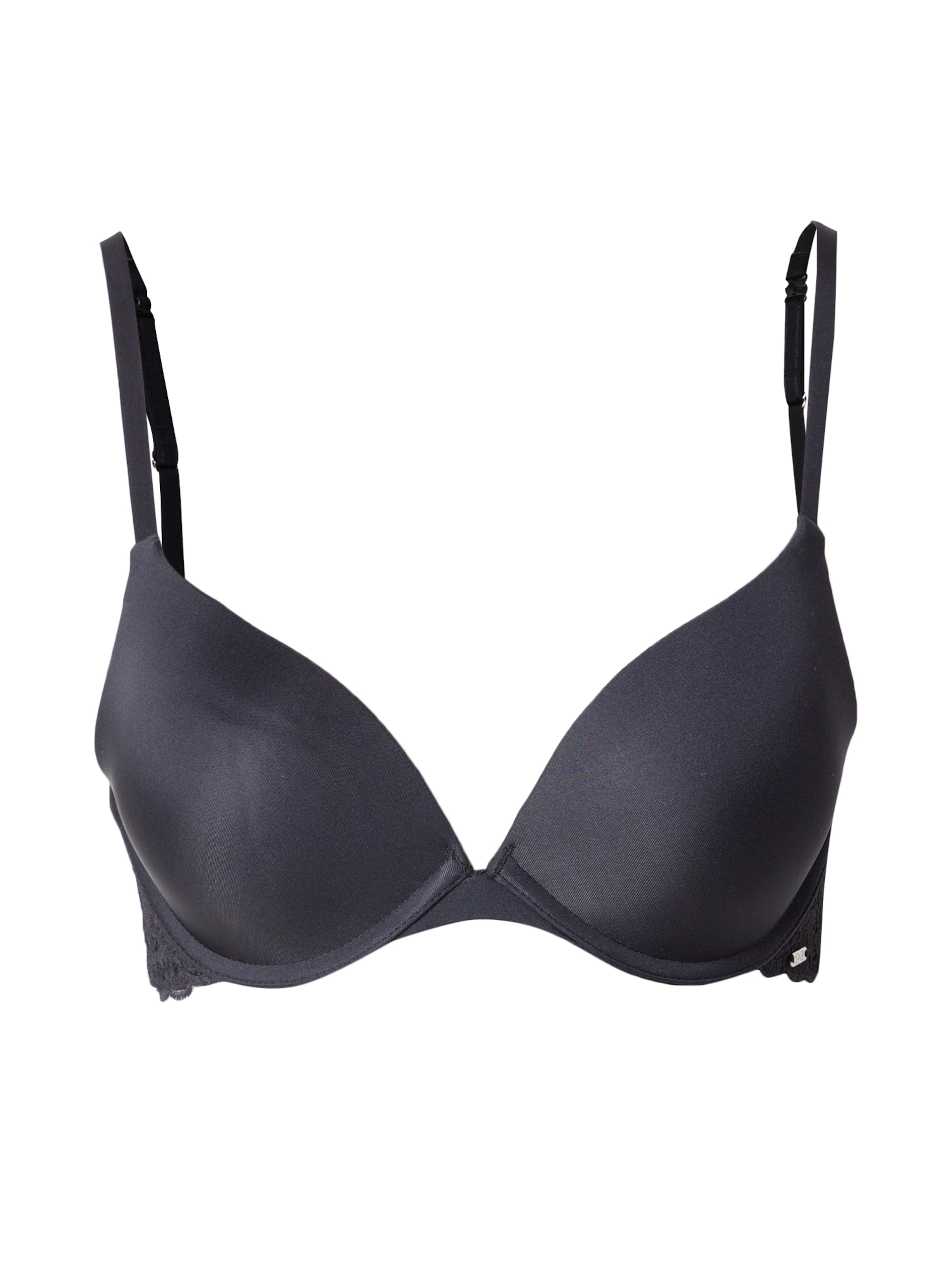 Hunkemöller - Clásico Sujetador 'Angie' en negro: frente