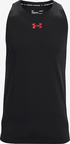 UNDER ARMOUR Functioneel shirt in Zwart: voorkant