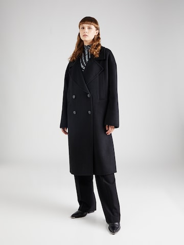 Manteau mi-saison 'Malinete' HUGO en noir : devant