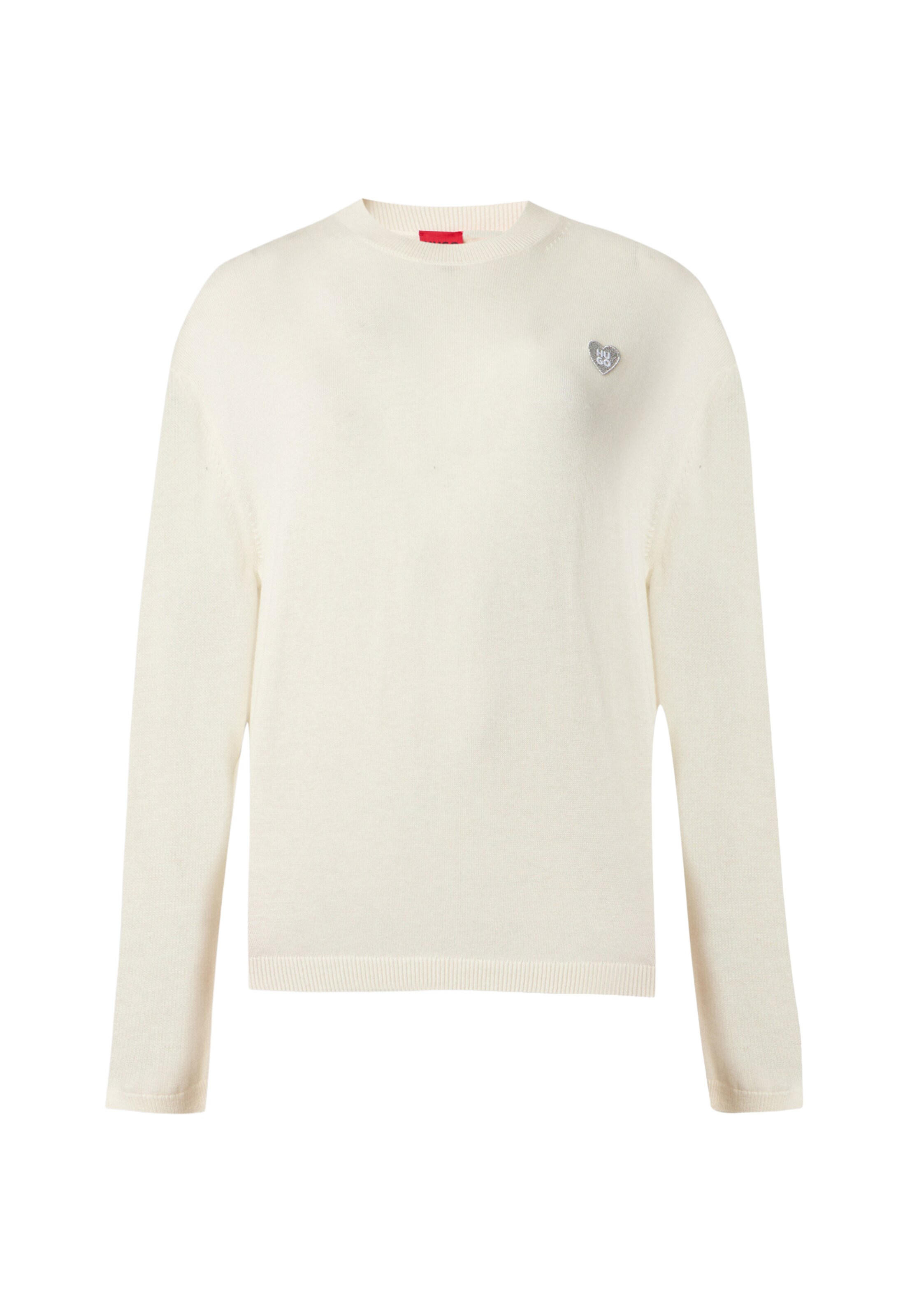 Pullover 'Sessiria' di HUGO in bianco: frontale