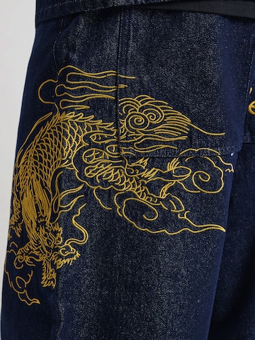 Ed Hardy Loosefit Džíny – modrá