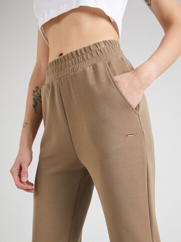 Athlecia Regular Workout Pants 'Paris' in Brown