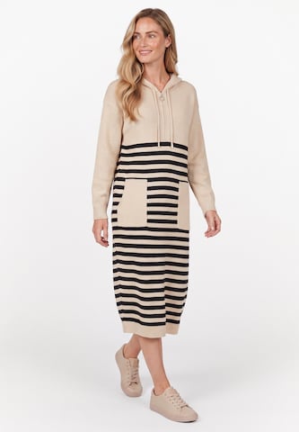 usha BLUE LABEL - Vestido de punto en beige