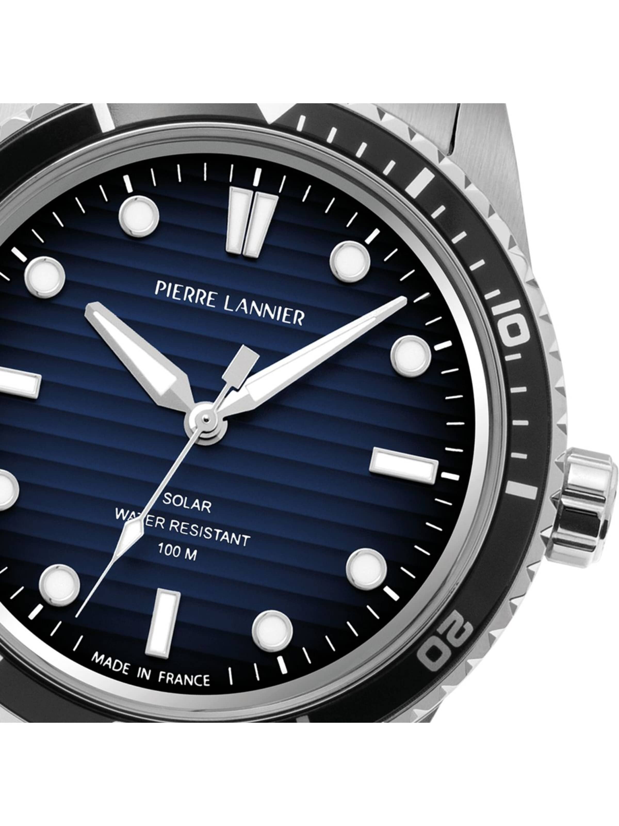 Pierre Lannier Analoguhr‌‌‌‌‌‌‌‌ in Blau