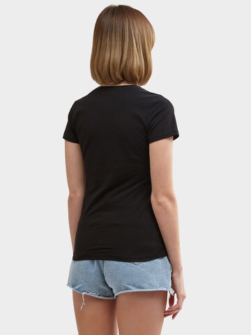 Influencer T-Shirt in Schwarz
