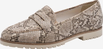 Chaussure basse Tamaris en beige : devant