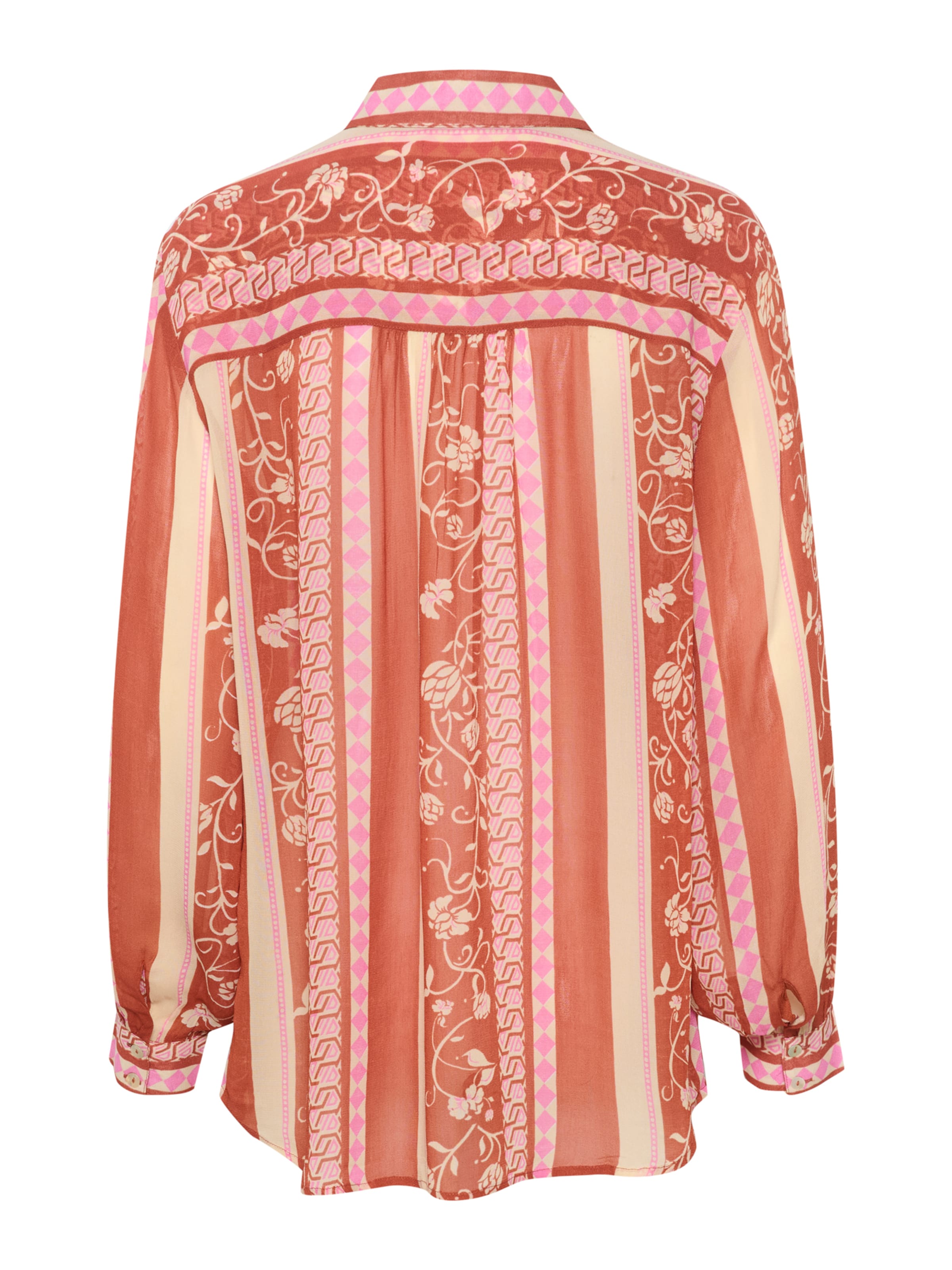 Cream Μπλούζα 'Linea' σε καφέ