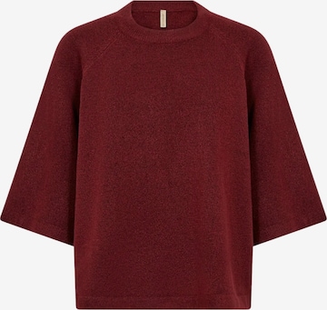 Pull-over Soyaconcept en rouge : devant
