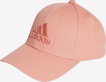 Casquette de sport ADIDAS SPORTSWEAR en rouge : devant