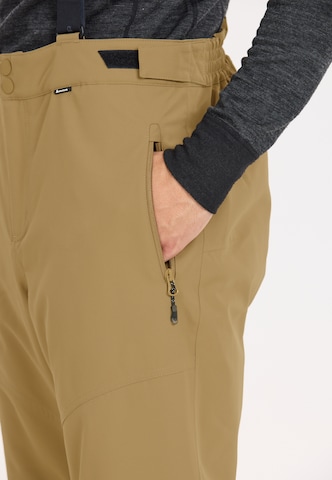 Whistler Regular Sports trousers 'Drizzle' in Brown
